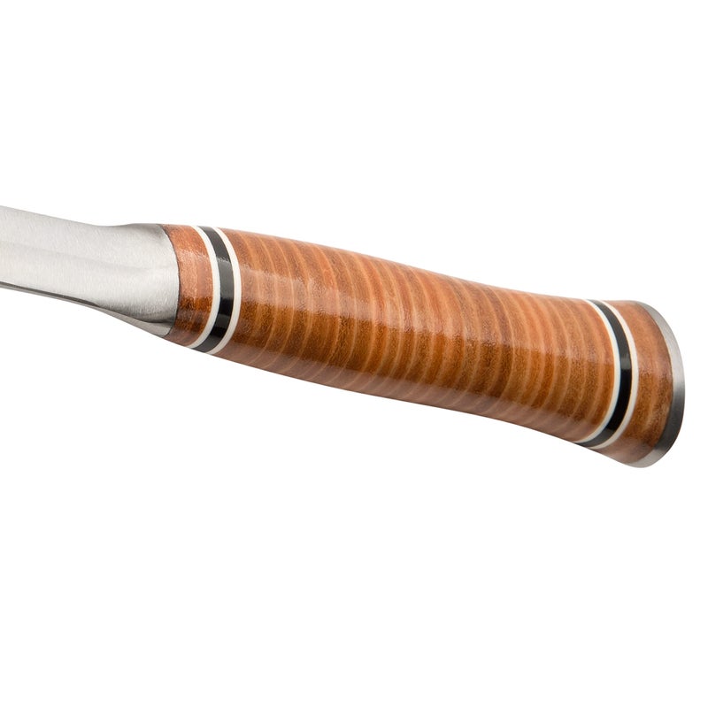 ESTWING Rock Pick - 13 oz Geology Hammer with Milled Face & Genuine Leather Grip - E13PM, Brown - Image 4